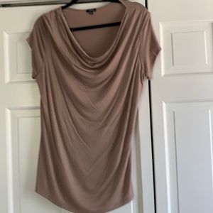 Cowl neck long tee. Size XL